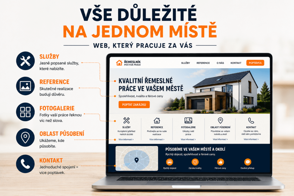 internetové stránky pro řemeslníky tvorba webu levně internetové stránky pro řemeslníky