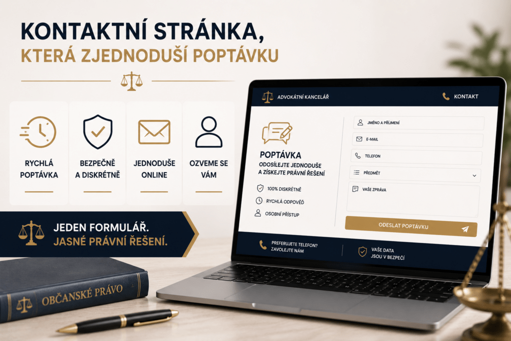 Webové stránky pro právníky