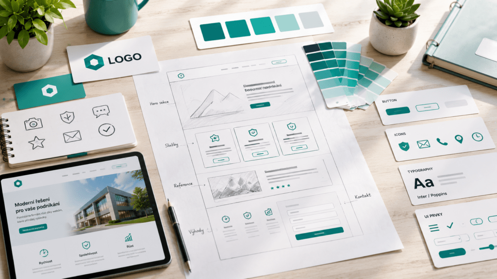 tvorba webu pro firmy přehledný mobilní web tvorba webu pro firmy kvalitní grafika mobilní šablona
