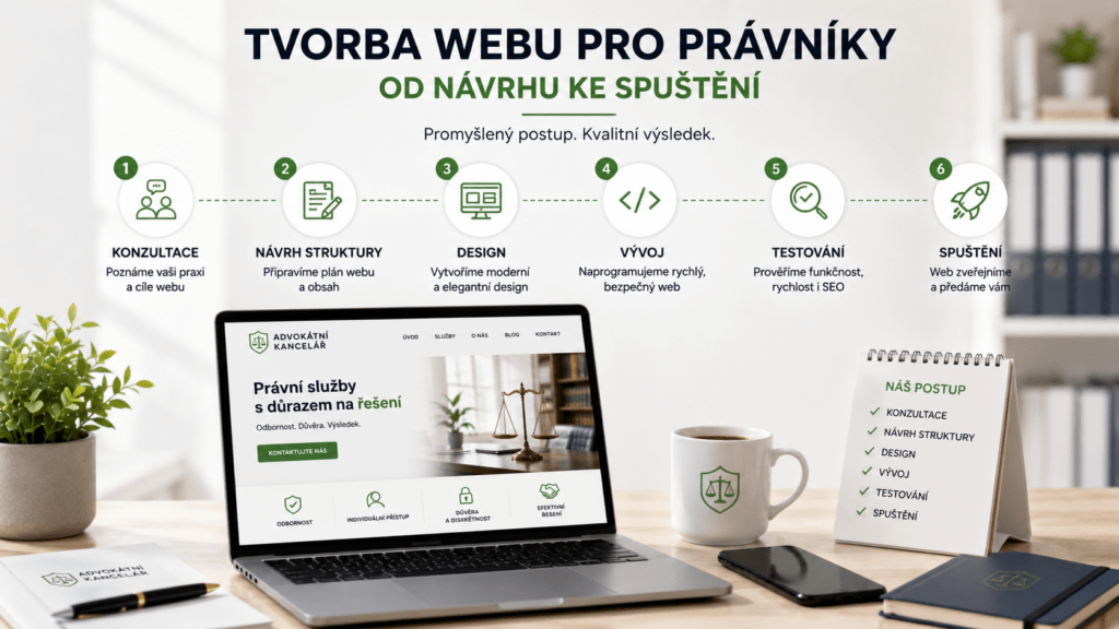 web pro právní kancelář