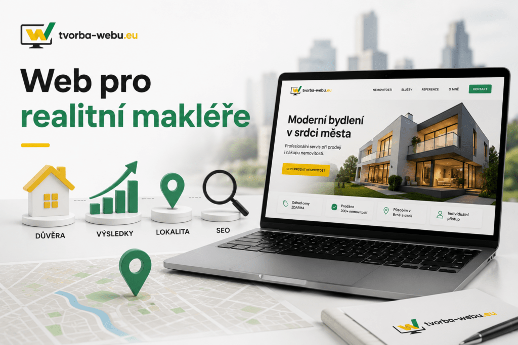 Web pro realitní makléře Web pro realitní makléře