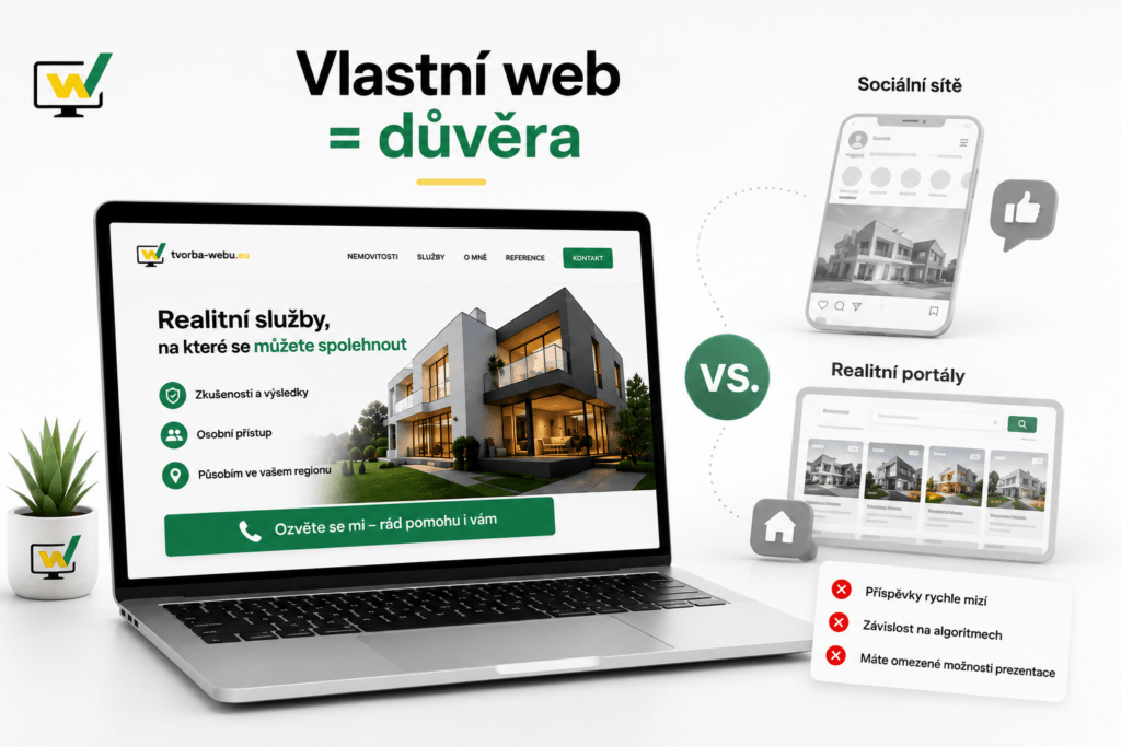 web pro realitní makléře levně web pro realitní makléře levně