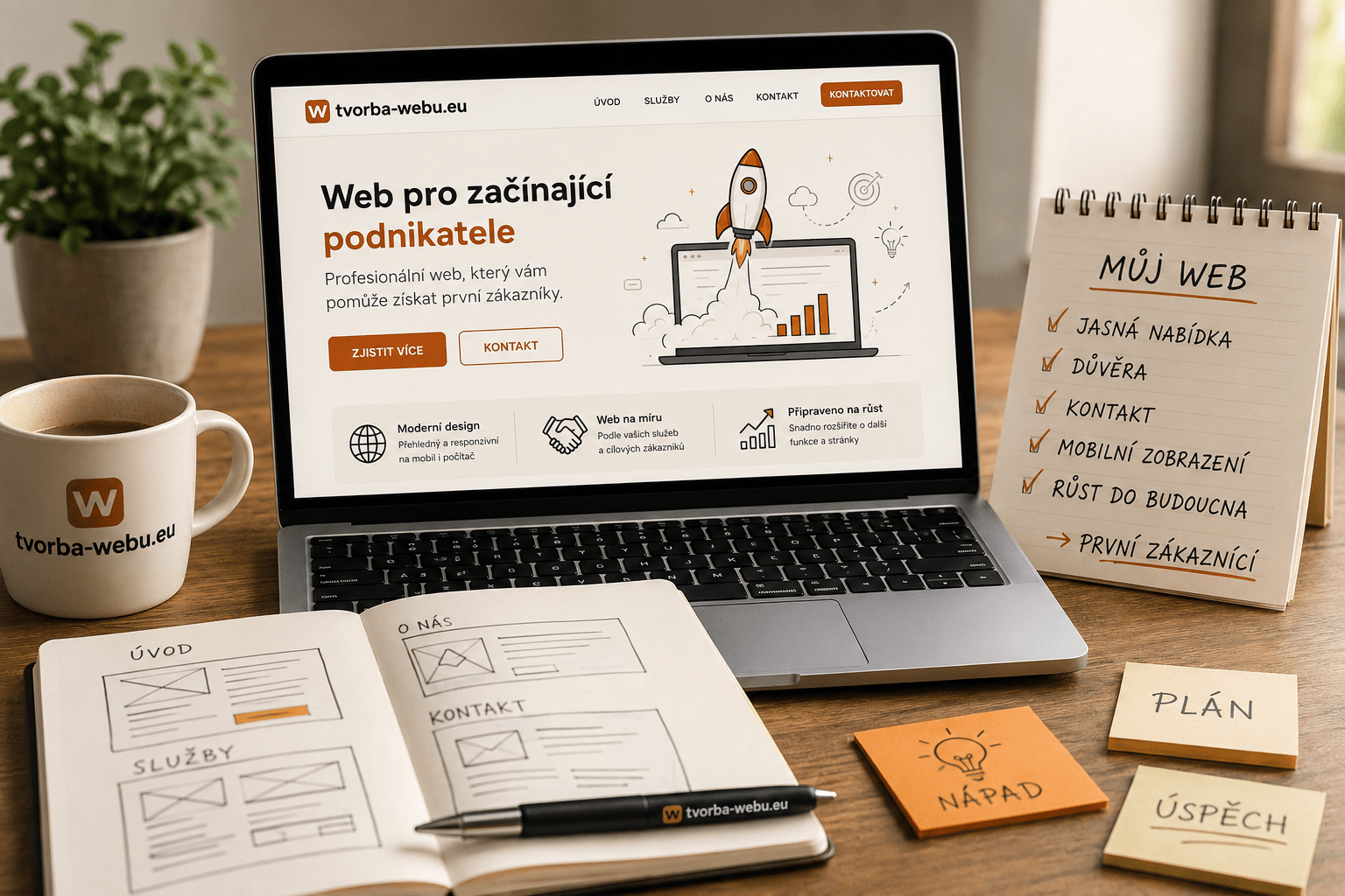 web pro začínající podnikatele